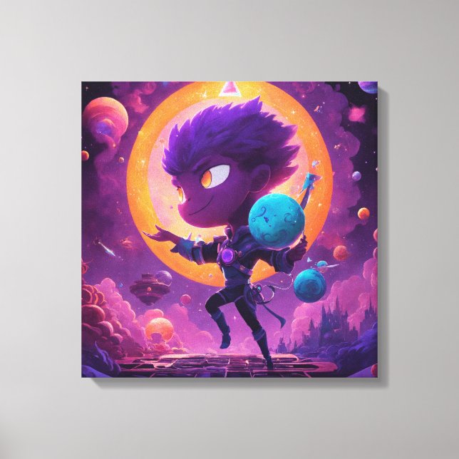 Armonía celeste: Arte de visión de espacio estétic (Anverso)