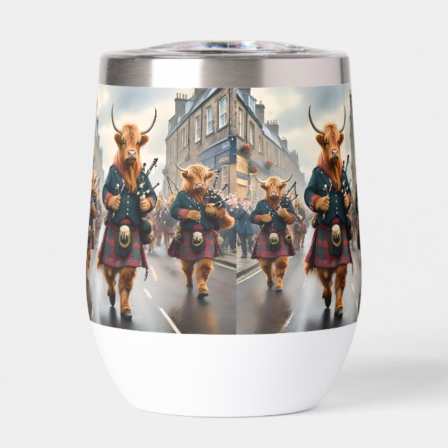 Armonía de las Tierras Altas: Banda de vaca de Bag (Frente)