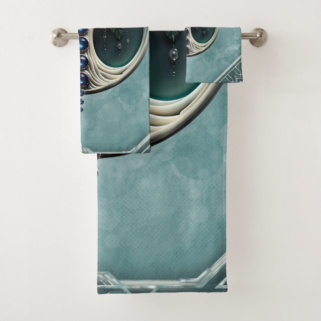 Armonía en el verde azulado árbol místico de la vi (In situ)