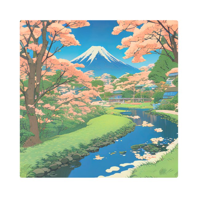 Armonía en la naturaleza, arte vintage (Anverso)