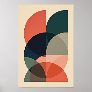 Armonía en Movimiento – Póster de Arte Abstracto G