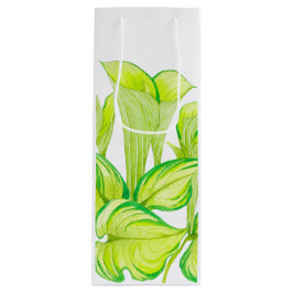 'Armonía en verde' en una bolsa de regalo