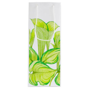 'Armonía en verde' en una bolsa de regalo
