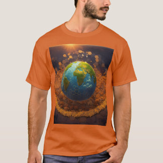 Armonía global: camiseta de paz y unidad