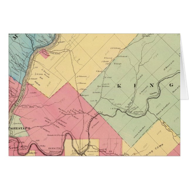 Armonía, Hickory, Kingsley, municipios de Tionesta (Anverso (Horizontal))