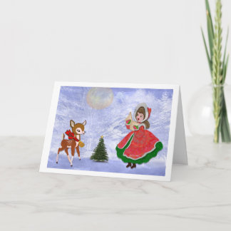 Armonía noël Tarjeta de Diseño Creativo de LeeMari
