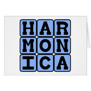 Armonica, Instrumento Musical