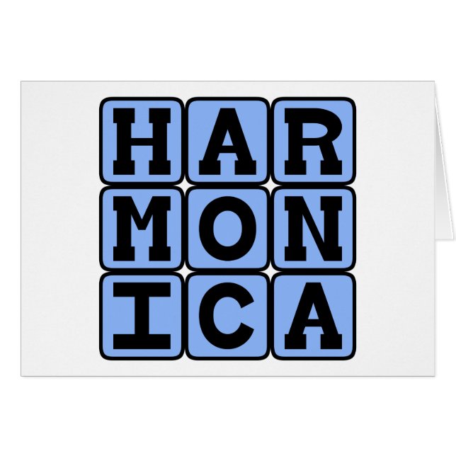 Armonica, Instrumento Musical (Anverso (Horizontal))