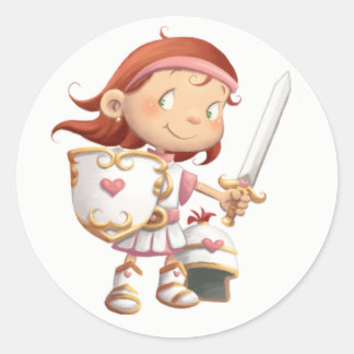 Armor de Dios pegatinas - Chica