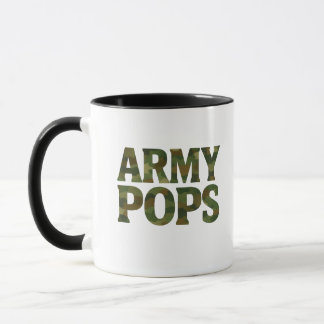 "ARMY POPS" Taza de Camuflaje | Abuelo Militar Pad