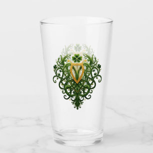 Arpa dorada y champú verde