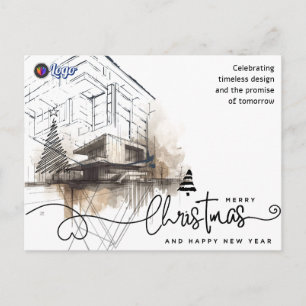 Arquitecto Constructor Acuarela Navidad Diseño