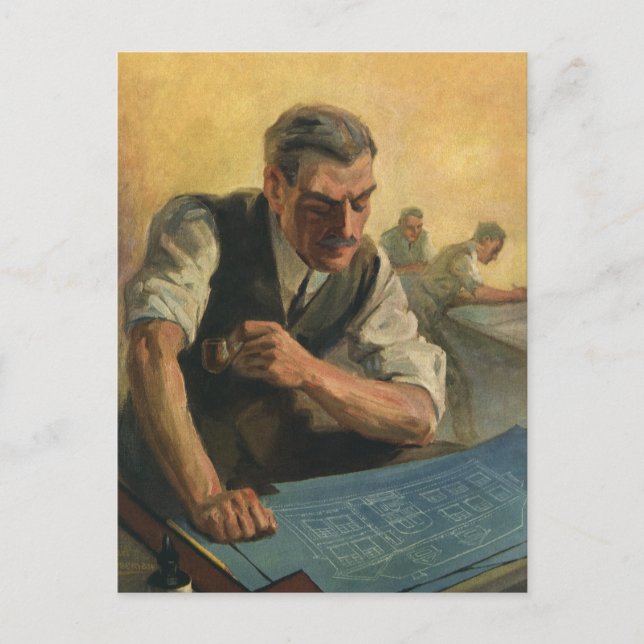 Arquitecto de negocios de época y programas de con (Anverso)