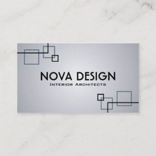 Arquitecto interior - tarjetas de visita