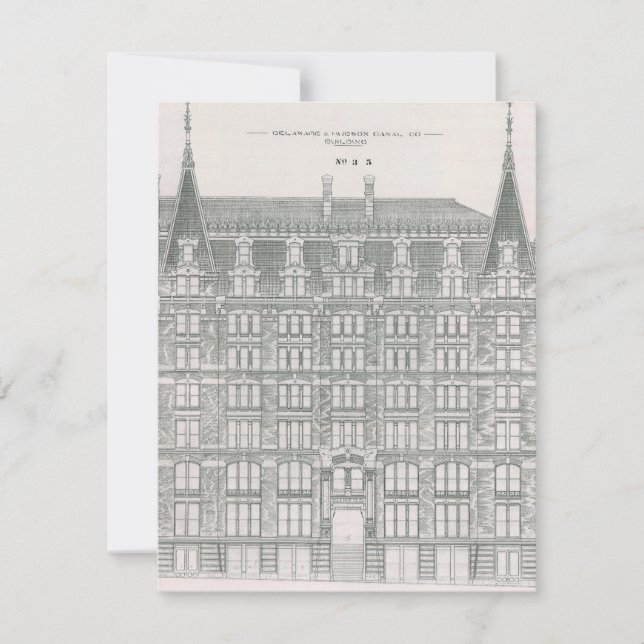 Arquitectura antigua, Compañía del Canal Delaware  (Anverso)