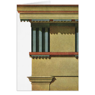 Arquitectura Clásica Antigua, Entablamento de Temp