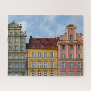 Arquitectura Colorida Wroclaw Polonia Rompecabezas