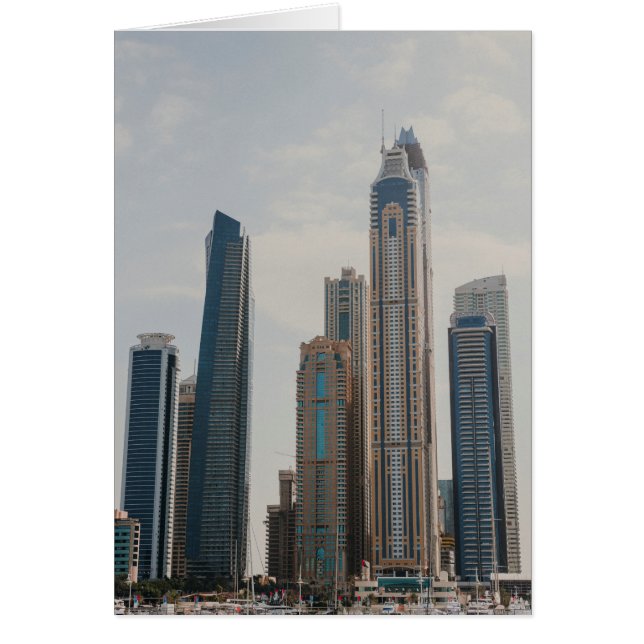 Arquitectura de Dubai Marina (Frente)