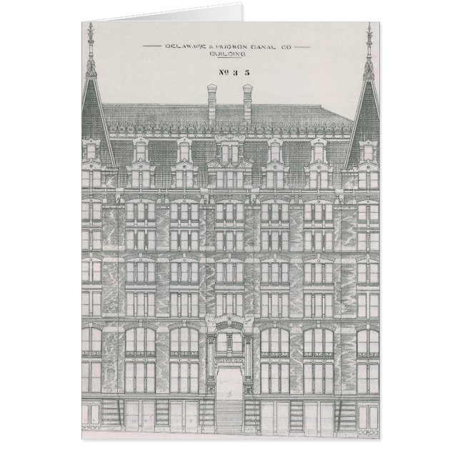 Arquitectura de época, Delaware y Hudson Canal Co. (Frente)