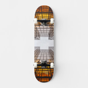 Arquitectura de skateboard de estilo gráfico del n
