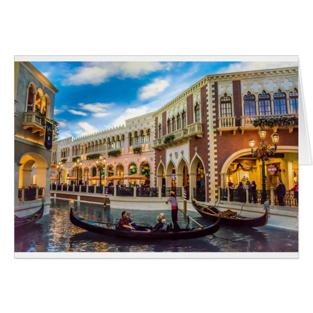 Arquitectura del Canal Gondola de Las Vegas (Anverso (Horizontal))