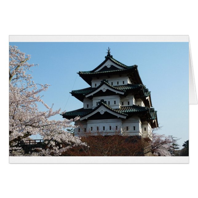Arquitectura Histórica Edificios Castillo Japón (Anverso (Horizontal))