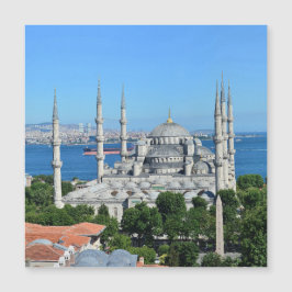 Arquitectura Mezquita Azul Estambul Turquía Vista