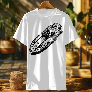 Arrastrar la camiseta de la Carreras del barco   A