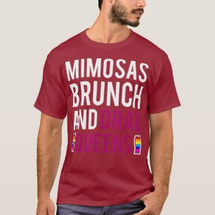 Arrastrar la camiseta de Queens Mimosas Brunch