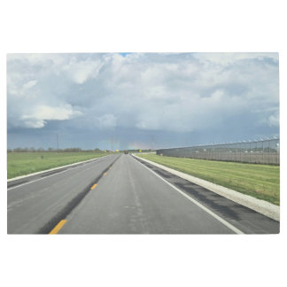 Arreciar arte en la pared Metalizado del arcoiris