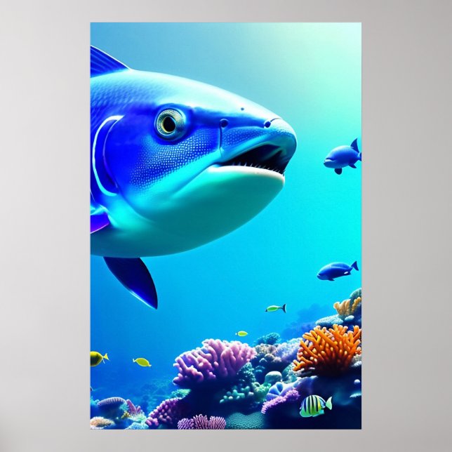 Arrecife de coral - Imprimir arte de lienzo (Frente)