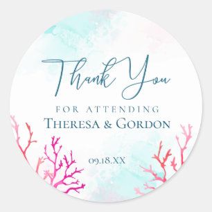 Arrecifes De Coral Costero Gracias Pegatinas