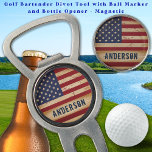 Arreglapiques De Golf Bandera estadounidense personalizada Rustic Patrio<br><div class="desc">Si eres un amante del golf que busca añadir un toque patriótico a tu juego, no busque más cerca de nuestra colección de equipos de golf Bandera Americana. Con acentos rústicos de madera y las emblemáticas Estrellas y Stripes, nuestra colección incluye una variedad de artículos perfectos para cualquier golfista con...</div>