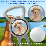 Arreglapiques De Golf Personalizado Mascota Foto de perro Moderna person<br><div class="desc">Sorprenda a su favorito Golfer and Golf Lover con esta super tierna herramienta de personalizado de fotos para el golf y accesorios de golf a juego. Personalizar estos marcadores de pelota de golf con tu foto mascota favorita, foto para niños o foto para perros, perfecto para el papá de golf...</div>