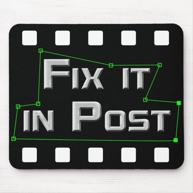 Arreglarlo en la Alfombrilla de ratón VFX de Post (Frente)