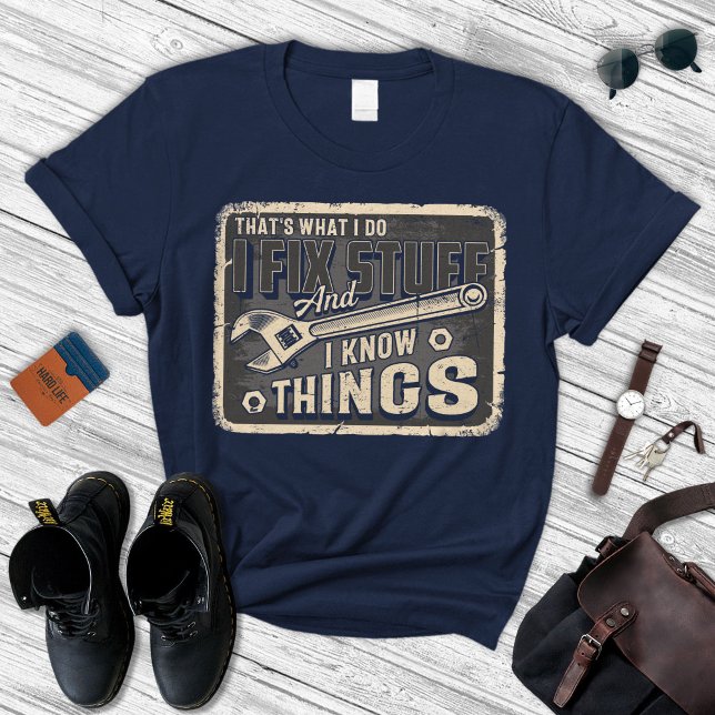 Arreglo Camisa De Cosas | Papi Tshirt | Regalo del (Subido por el creador)