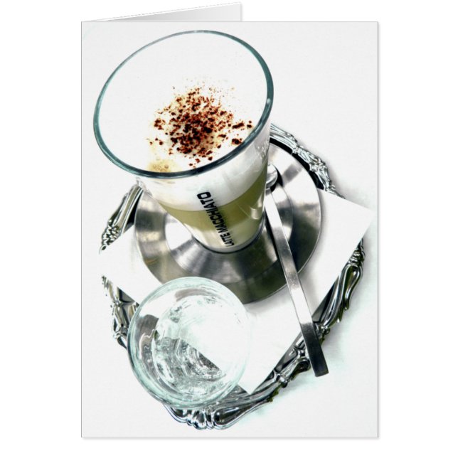 Arreglo de Latte del café (Frente)
