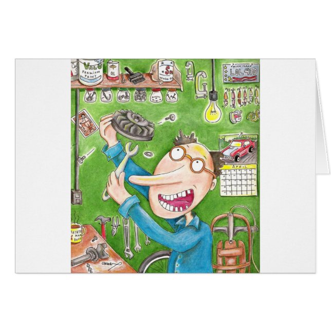 Arreglo del cortacésped (Anverso (Horizontal))