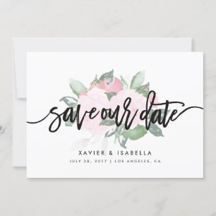 Arreglo floral  Guardar El Anuncio De Fecha