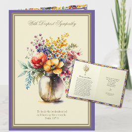 Arreglo Floral Rosario Escrituras Simpatía Católic