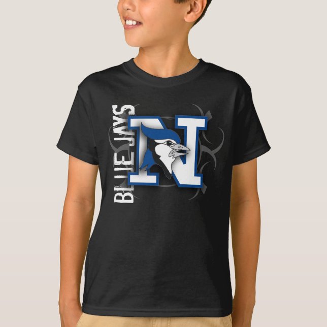 Arrendajos azules - camisa de los niños (Anverso)