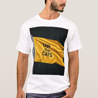 Arriba de la camiseta de los gatos
