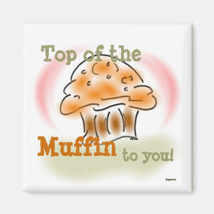 Arriba del imán Muffin