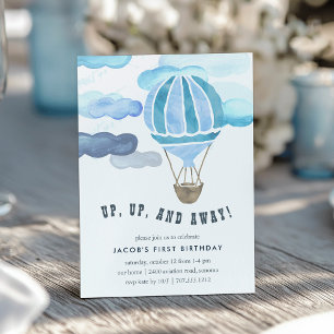 Arriba en la invitación del Fiesta de cumpleaños d