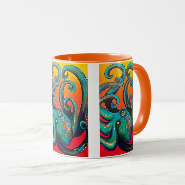 Arriba en la taza de bebidas de armas (Anverso derecho)