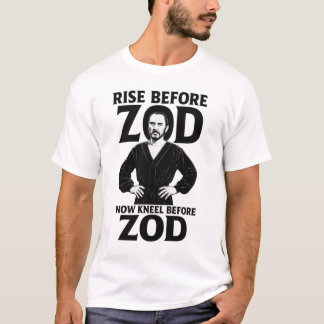 Arrodíllate ante Zod – Diseño de camiseta de villa