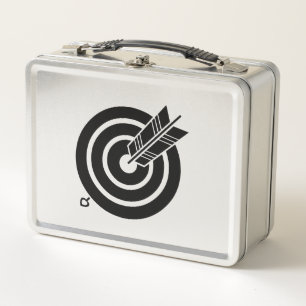 Arrow golpeó el objetivo redondo Cajas de almuerzo