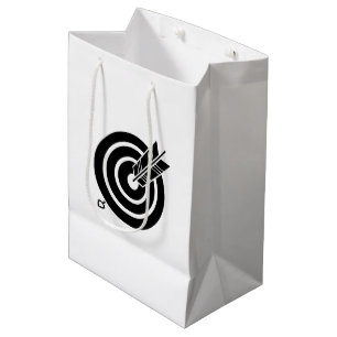 Arrow golpeó las bolsas de regalo de destino redon