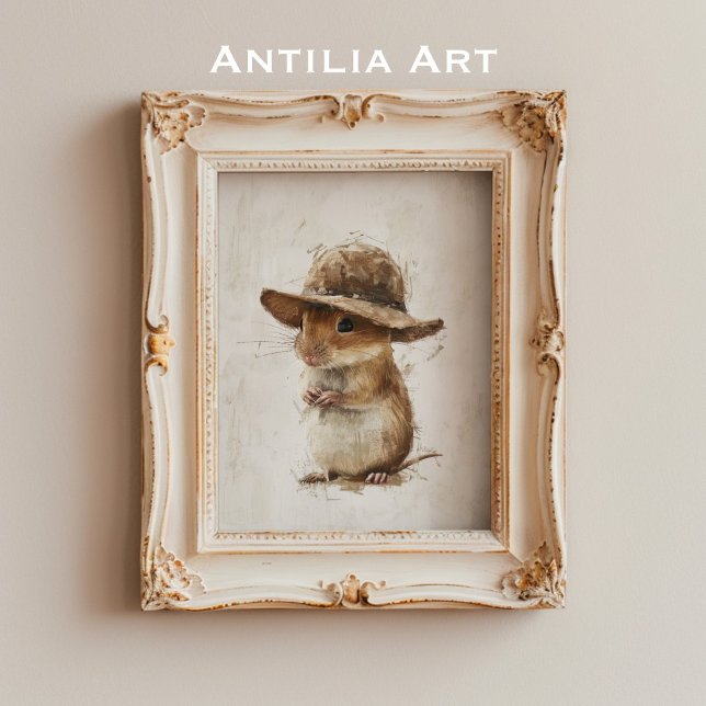 Arroyo de hámster de arte del ratón pintado en ret (Subido por el creador)