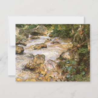 Arroyo de truchas en el Tirol por John Singer Sarg